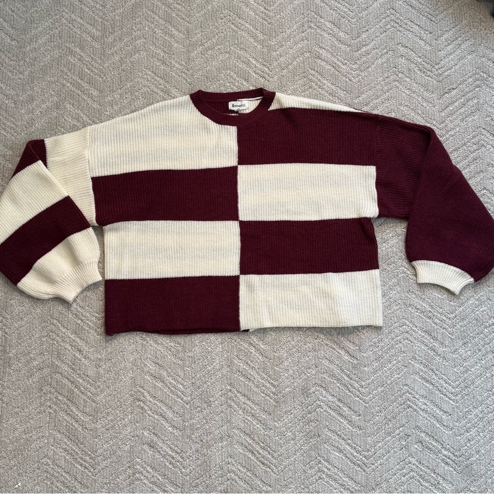 &Merci Large Sweater